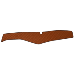 COUVRE TABLEAU DE BORD MARRON LISERE BEIGE MAN TGX 2021