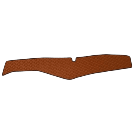 COUVRE TABLEAU DE BORD MARRON LISERE BEIGE MAN TGX 2021