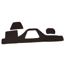 COUVRE TABLEAU DE BORD NOIR LISERE ROUGE DAF 106