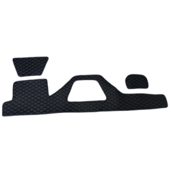 COUVRE TABLEAU DE BORD NOIR LISERE BLEU DAF 106