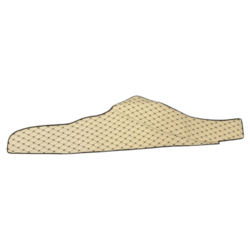 COUVRE TABLEAU DE BORD BEIGE LISERE NOIR MERCEDES MP4 / MP5