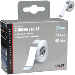BANDE ADHESIVE CHROMEE 20MM X 10M